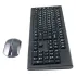 A4TECH 3000N Black 2.4G Wireless Keyboard & Mouse Combo with Bangla
